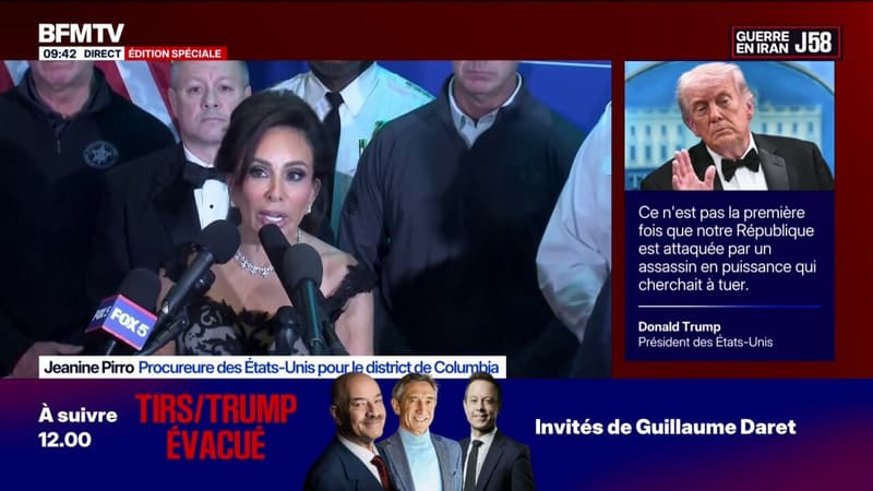 Tirs au dîner des correspondants de la Maison Blanche: le suspect inculpé pour "utilisation d'une arme à feu sur une scène de violence" et "agression contre un agent de police avec une arme"