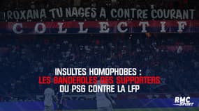 Insultes homophobes : Les banderoles des supporters du PSG contre la LFP