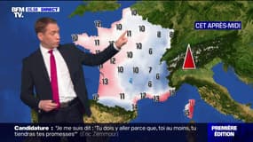 De la pluie sur une grande partie du territoire et des températures en hausse ce mercredi 