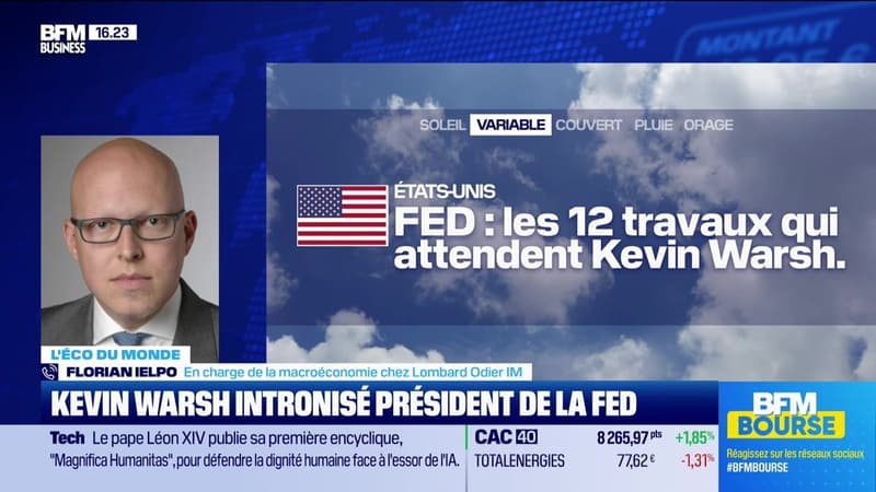 L'éco du monde : "Les 12 travaux de Kevin Warsh" - 25/05