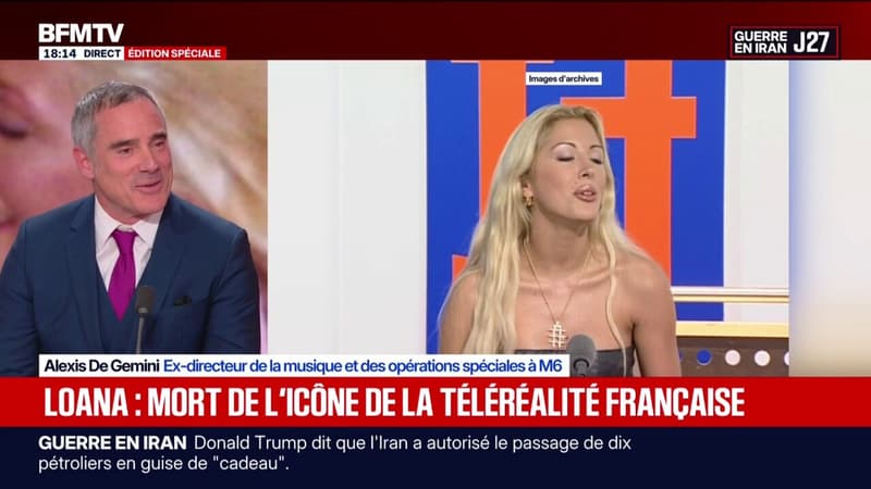 Mort de Loana: "Elle a eu une existence atypique", raconte le créateur de "Loft Story"