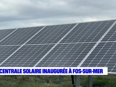 Fos-sur-Mer: une nouvelle centrale solaire inaugurée