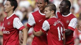 Samir Nasri et Marouane Chamakh