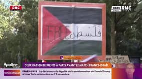 Deux rassemblements à Paris avant le match France/Israël