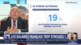 Les salariés français trop stressés ?