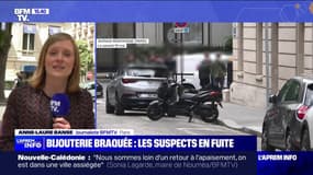 Bijouterie braquée à Paris: les suspects en fuite