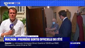 La première sortie officielle de l'été pour Emmanuel Macron à Toulon