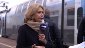Valérie Pécresse, la présidente d'Île-de-France Mobilités.