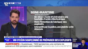 Seine-Maritime: un Lycéen soupçonné de préparer des explosifs arrêté - 21/10