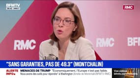 Budget: Amélie de Montchalin, ministre des Comptes publics, appelle "à une forme d'union nationale pour les Français"