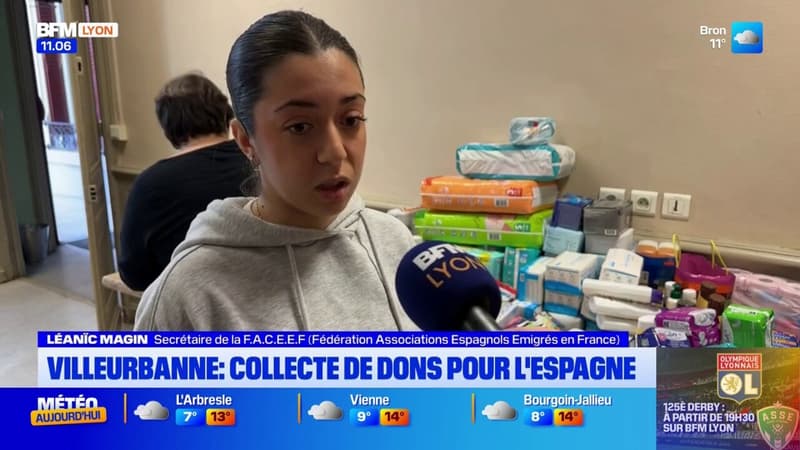 Villeurbanne: ils organisent une collecte de don pour les sinistrés de l'Espagne