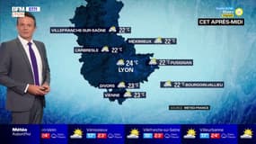 Météo: un dimanche matin pluvieux, des éclaircies dans l'après-midi, jusqu'à 24°C à Lyon