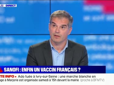 Olivier Bogillot (Sanofi): "On a un vaccin qui fonctionne bien, dans 95% à 100% des cas, quelles que soient les catégories d'âge"