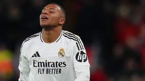 Kylian Mbappé lors de Liverpool-Real, le 27/11/2024