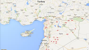 Carte de la Turquie