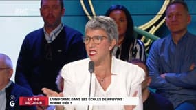 #Uniformes - "Les Gaulois réfractaires sont ceux qui refusent l'uniforme pour tous. Ils sont une minorité et pourrissent le reste de la société" @ZohraBitan #GGRMC