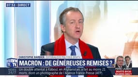 L’édito de Christophe Barbier: Emmanuel Macron a-t-il bénéficié de généreuses remises lors de sa campagne ?