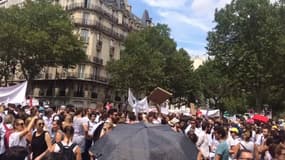 Les kinés manifestent à Paris pour une meilleure "reconnaissance" de leur métier - Témoins BFMTV