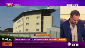 Évasion à la prison de Lyon-Corbas: le fugitif a été arrêté ce lundi 14 juillet au matin