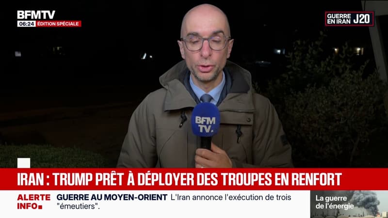 Guerre au Moyen-Orient: Donald Trump envisage "d'envoyer des milliers de soldats en Iran", selon Reuters