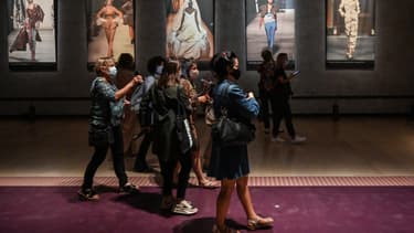 Une exposition au musée des Tissus, à Lyon.