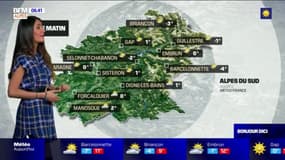 Météo Alpes du Sud: un ciel partagé entre soleil et nuages, quelques averses possibles, jusqu'à 13°C cet après-midi