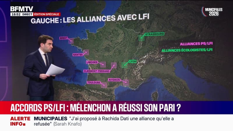 Municipales: le détail des alliances au second tour