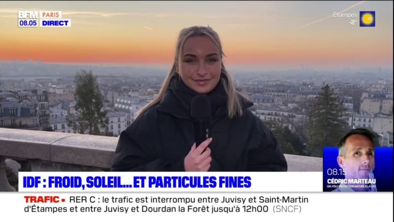 Île-de-France: froid, soleil et particules fines