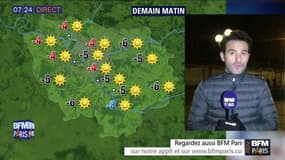 Météo Paris-Ile-de-France du mercredi 18 janvier 2017: Un froid très sec avec une température glaciale