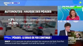 Autoroutes: la hausse du prix des péages sera "inférieure à 3%" annonce Clément Beaune