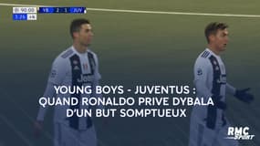 Young Boys - Juventus : Quand Ronaldo prive Dybala d’un but somptueux