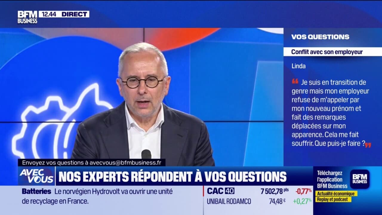 Je suis en transition de genre, mais mon employeur refuse de m’appeler par mon nouveau prénom