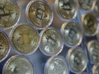Plus de 600 bitcoins, d'une valeur dépassant aux cours actuels les 30 millions de dollars, sont vendus aux enchères mercredi dans le cadre d'une affaire de justice, une première en France