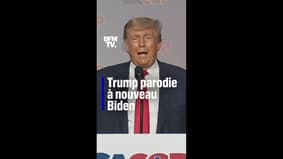 "Où suis-je?": Donald Trump se moque de Joe Biden sur scène