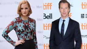 Jessica Chastain  et Benedict Cumberbatch 