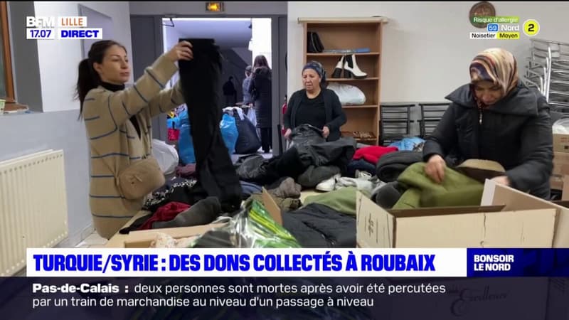 Nord: une collecte de dons pour les victimes des séismes en Turquie et en Syrie