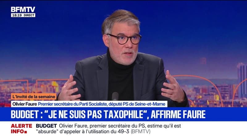 Élections municipales: "Il n'y a aucune volonté de la part de LFI de faire autre chose que d'essayer de faire tomber des maires socialistes ou écologistes", déclare Olivier Faure (PS)