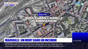 Marseille: un mort dans un incendie