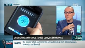 une borne anti-moustiques qui piège les insectes dans un rayon de 60 mètres !!!