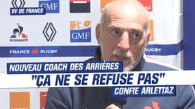 XV de France: "Ça ne se refuse pas" avoue Arlettaz, le nouveau coach des Arrières