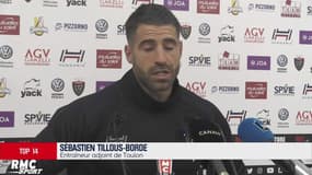 Top 14 - Tillous-Borde (Toulon) : "Très content d’avoir gagné"