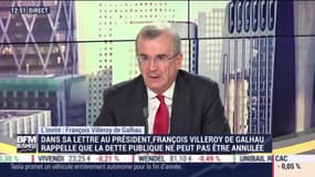 François Villeroy de Galhau (Banque de France) : La dette publique ne peut pas être annulée - 09/07