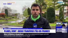 Pluies, vent... la tempête Diego traverse l'Ile-de-France ce vendredi