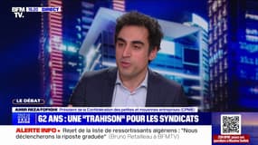Amir Reza-Tofighi (syndicat CPME): "Il faut qu'on trouve un accord ensemble" sur la réforme des retraites
