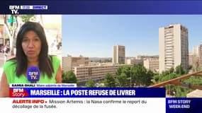 Marseille: la maire adjointe, Samia Ghali, appelle La Poste à ne pas "se servir" des agressions "pour fermer partout"