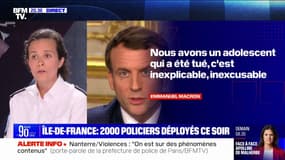 Mort de Nahel à Nanterre: "Cette vidéo interpelle et choque", pour Loubna Atta (porte-parole de la préfecture de police de Paris) 