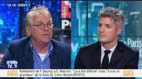 Ralliement de Bayrou à Macron: "ça a été difficile" mais "il a eu la grandeur" de le faire, Daniel Cohn-Bendit