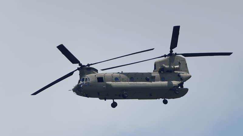 Un hélicoptère de l'armée américaine Chinook, en 2018 (illustration).