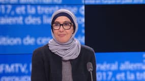 Doria Chouviat sur le plateau de BFMTV ce vendredi 3 janvier 2025.