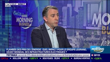 Benoît Coquart, directeur général de Legrand, était l'invité ce vendredi matin de Good Morning Business sur BFM Business.